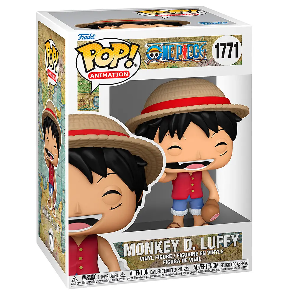 Игровая фигурка Funko Pop! Большой куш Улыбающийся Луффи (80365) - фото 2