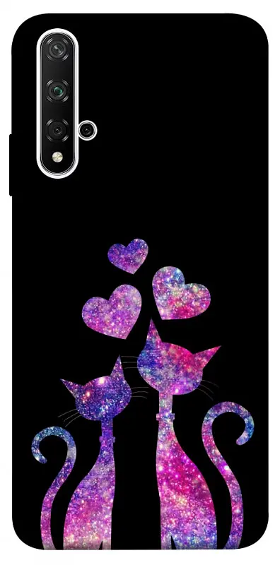 TPU чохол Demsky Космічні коти для Huawei Honor 20 / Nova 5T