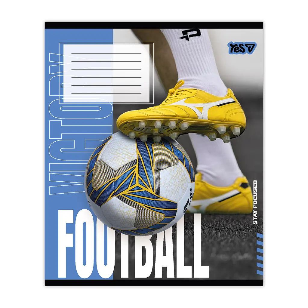 Упаковка зошитів Yes Football energy А5/24 кл. 20 шт. (768798) - фото 6
