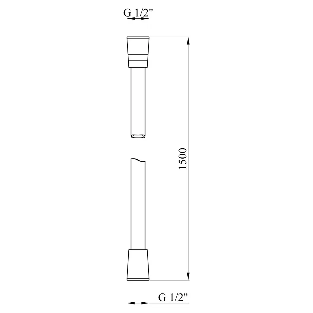 Шланг для душу Kroner Element 2860912923Z-5301 (CV036162) - фото 2