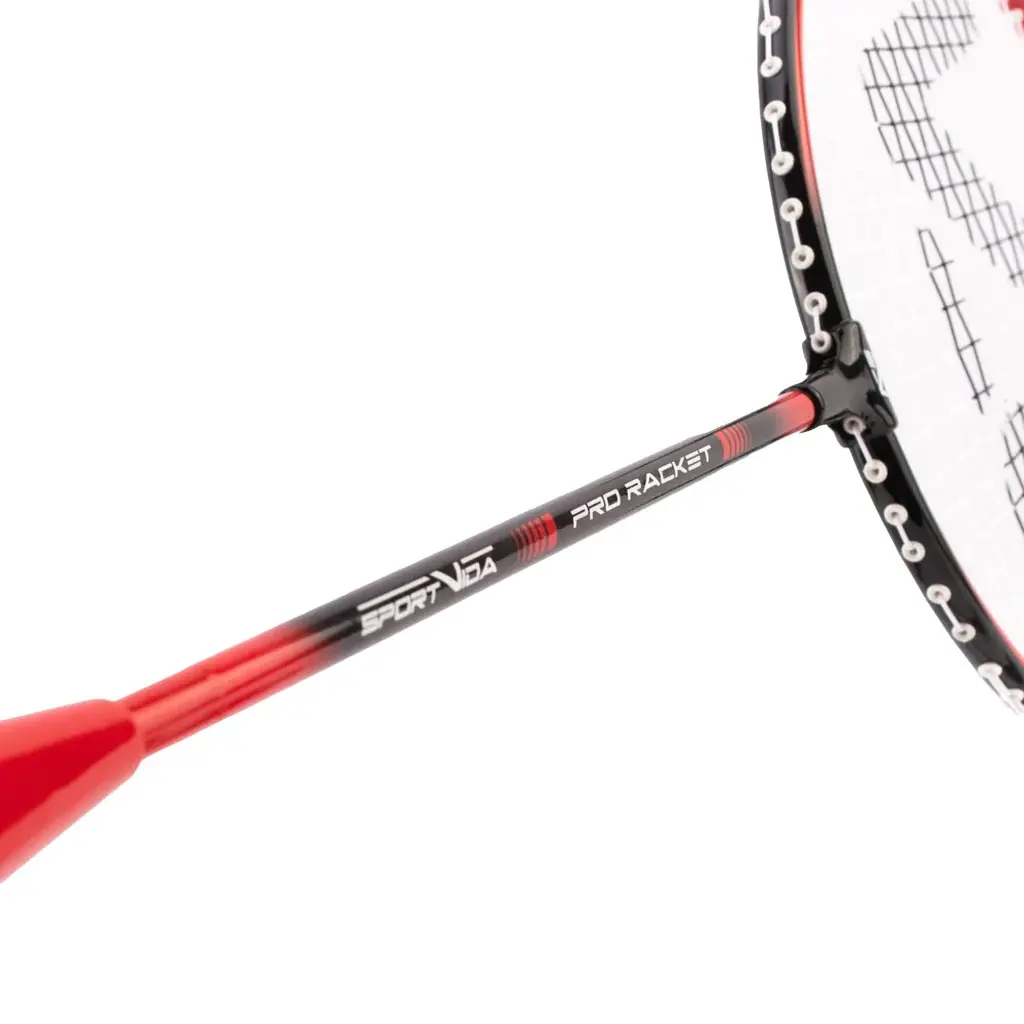 Набір для бадмінтону SportVida Pro 2 шт ракетки + волан (SV-SE0002) - фото 2