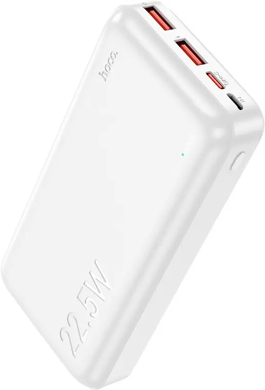 Портативний акумулятор Hoco J101A Astute 22.5W 20000mAh white - фото 2