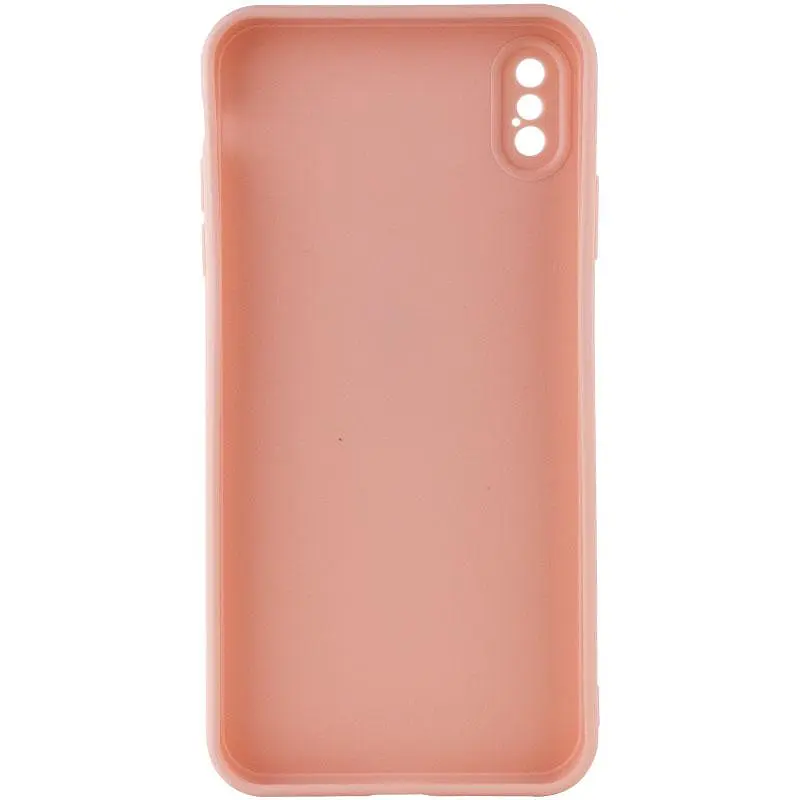 Силіконовий чохол Candy Full Camera для Apple iPhone XS Max (6.5) Рожевий / Pink Sand - фото 2