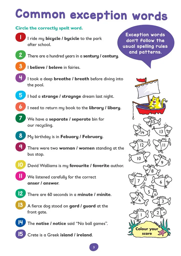 Collins Easy Learning: English Quick Quizzes Ages 7-9 - фото 3