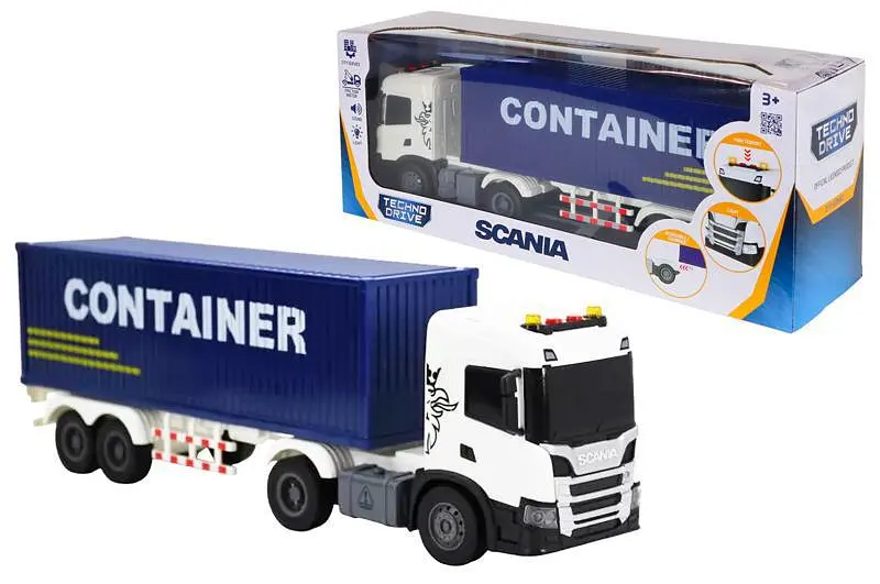 Автомодель серії 6415KS "Large Truck" – ФУРА SCANIA (світло, звук)