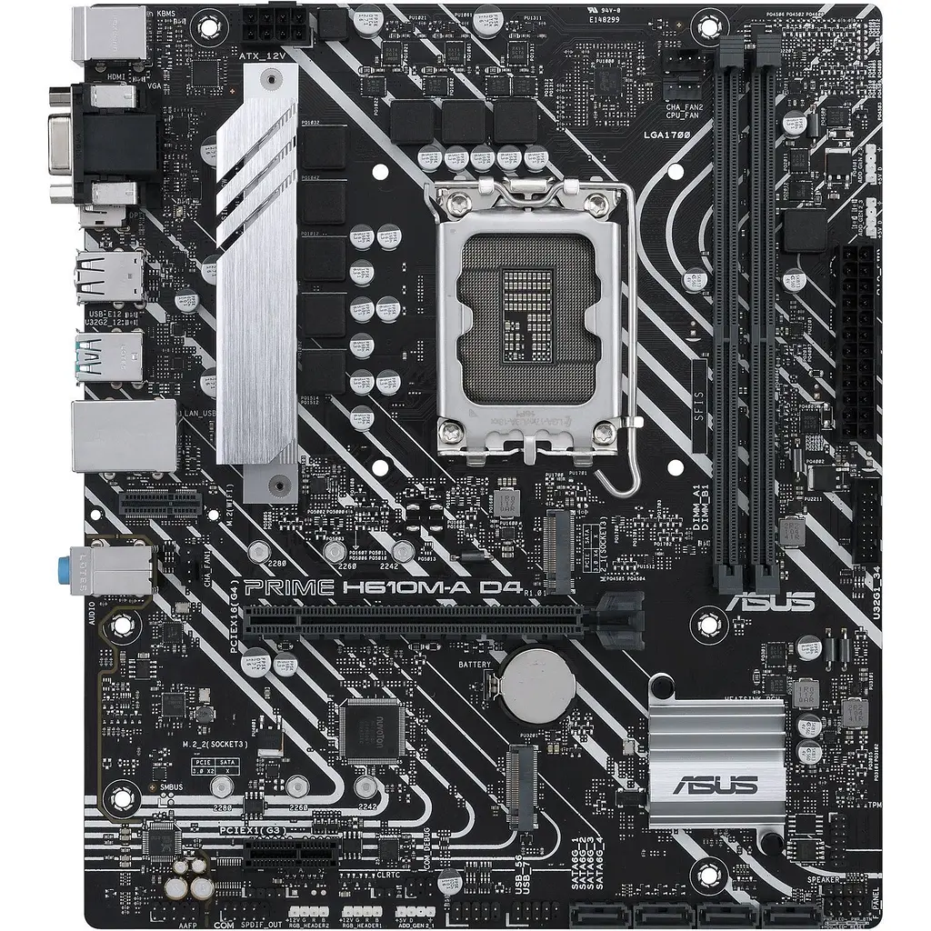 Материнская плата Asus Prime H610M-A D4-CSM [147093] - фото 2