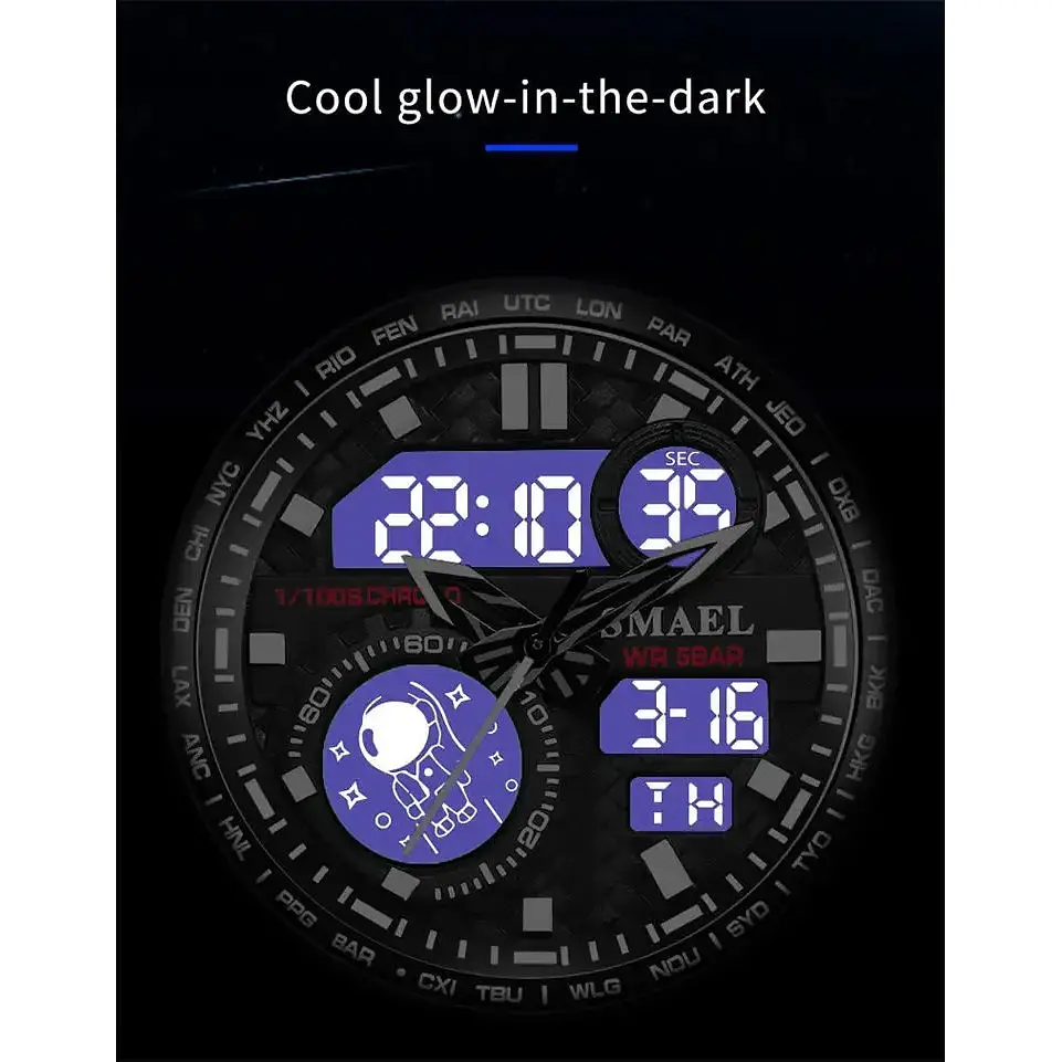 Годинник наручний Skmei 1179 Black, 1179BK (17082) - фото 2