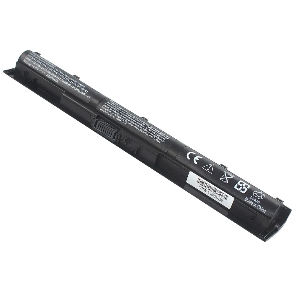 Акумулятор HP KI04 (Pavilion 14-ab000, 15-ab000, 15-ag000, 17-g000 series) 14.8V 2200 mAh Black - фото 2