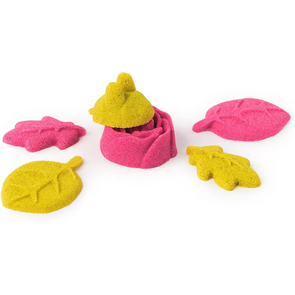 Набір піску для творчості Kinetic Sand Казкові квіти 2 кольори 227 г (71677) - фото 4