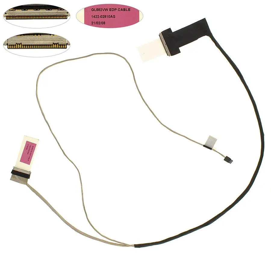 Шлейф матрицы для ноутбука ASUS (GL552VW/jx/j/v/vl ZX50J/JX/VW/VX 40pin 30pin) (1422-02820as)