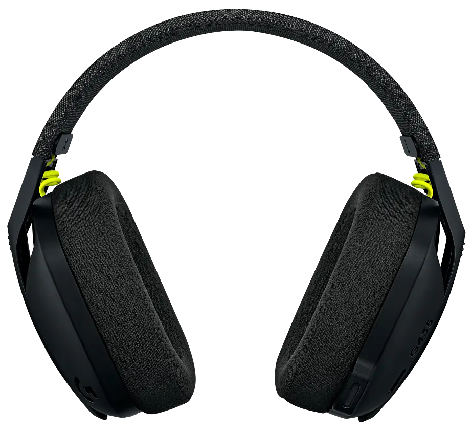Ігрові навушники Logitech G435 Lightspeed Wireless Gaming Headset Black (981-001050) [64399] - фото 2