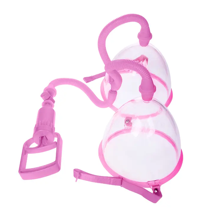 Вакуумна помпа для грудей - Breast Pump Enlarge With Twin Cups - фото 2