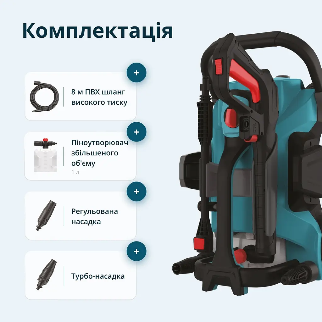 Мийка високого тиску Konner&Sohnen KS PW160HV (KS PW160HV) - фото 5