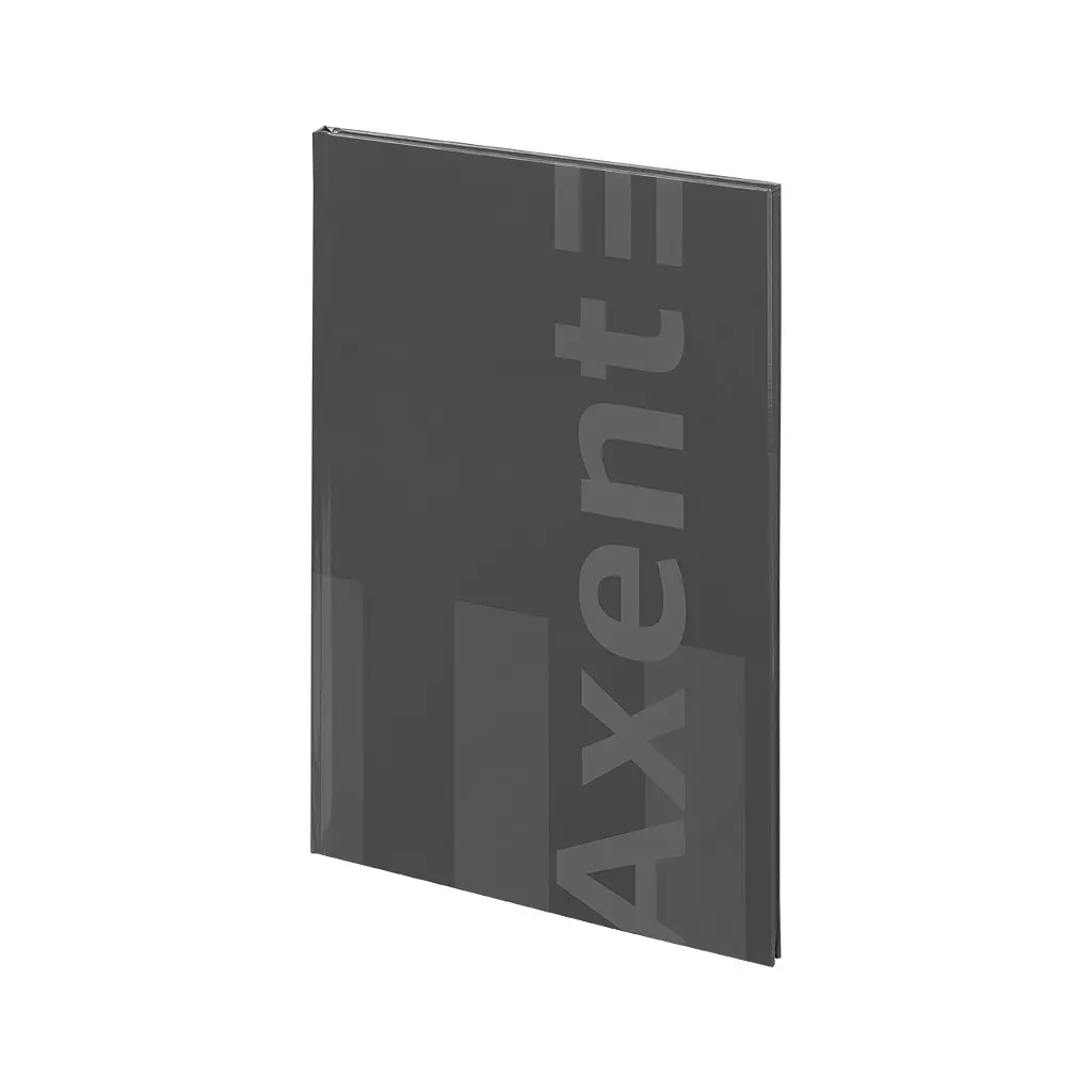 Книга записна Axent A4 One color, 96 аркушів клітинка, сірий (8426-4-A) - фото 2
