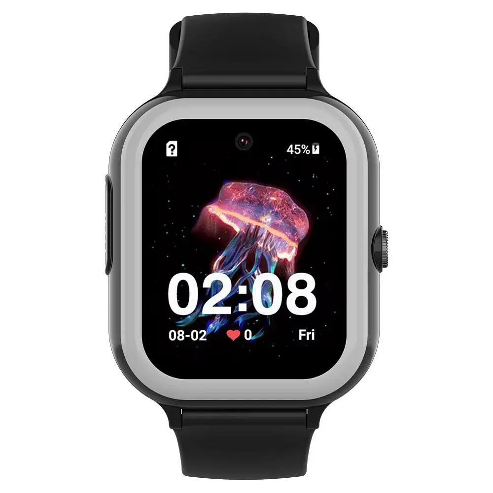 Дитячий розумний годинник-телефон Lemfo M39 з GPS трекером, 4G, відеозв'язком, камерою та прослуховуванням Чорний - фото 2