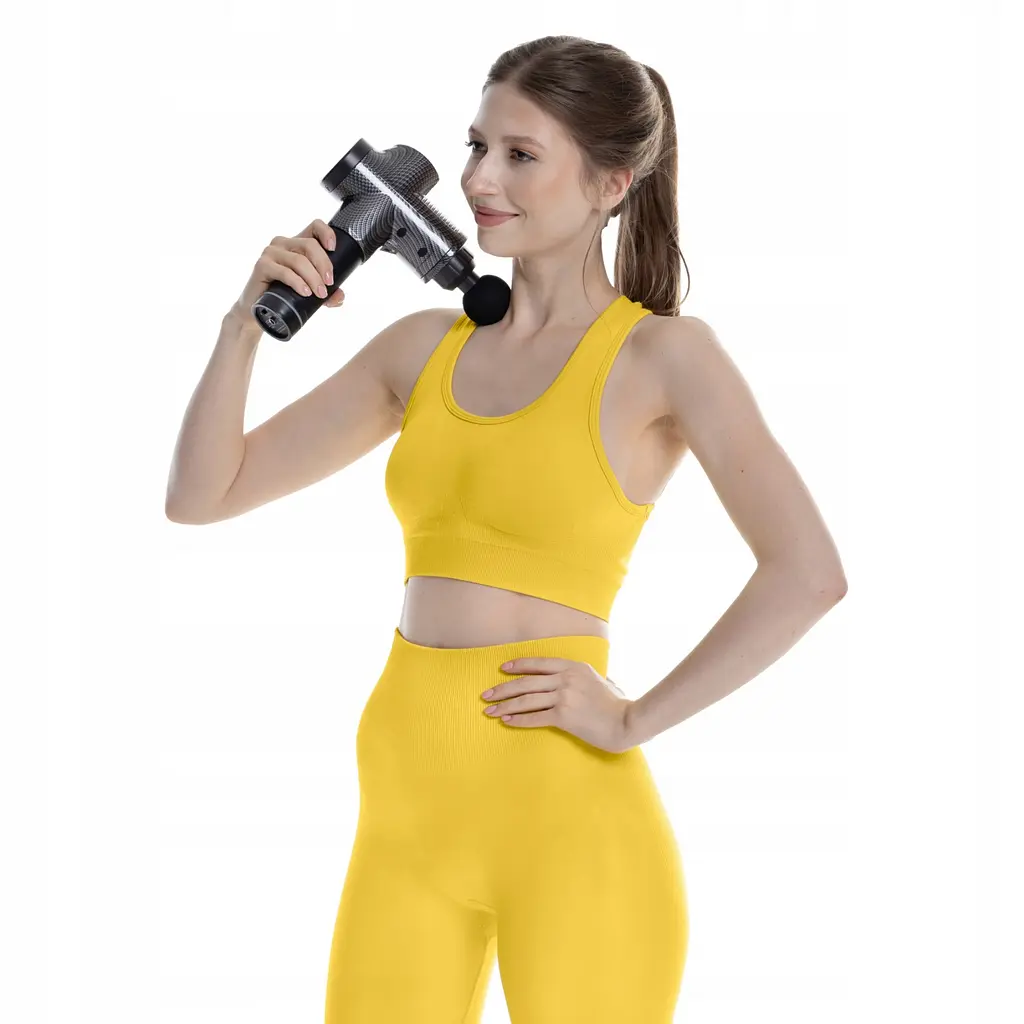 Ручний перкусійний масажер 4FIZJO Massage Gun Ultra Cool Edition 100 Вт (масажний пістолет) MG05 (P-5905973401470) - фото 11