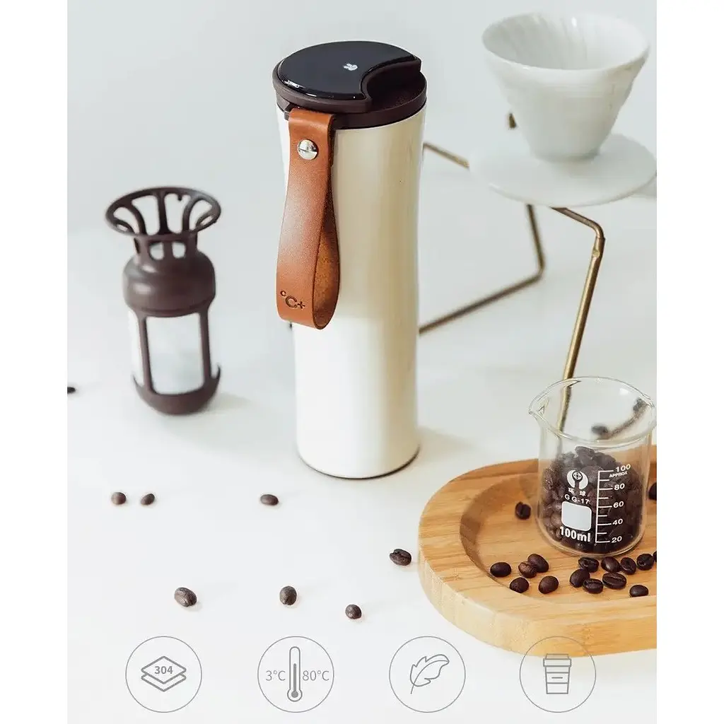 Термочашка Xiaomi Moka Tumbler KKF Smart Coffee з заварником - фото 3