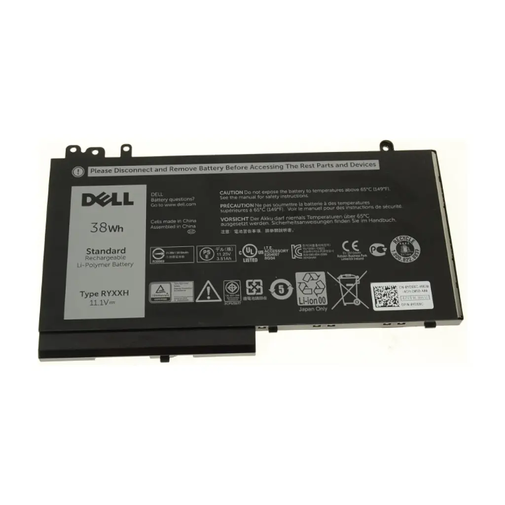 Акумулятор до ноутбука Dell Latitude E5250 RYXXH 38Wh 3cell 11.1V Li-ion (A47144)
