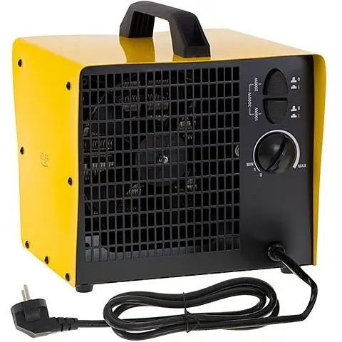 Тепловентилятор керамічний обігрівач Adler AD 7740 3000 Вт термостат - фото 3