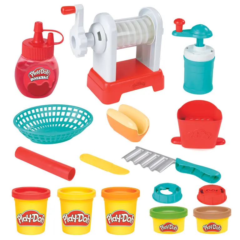 Ігровий набір для ліплення Hasbro Play-Doh Картопля Фрі (F1320) - фото 3