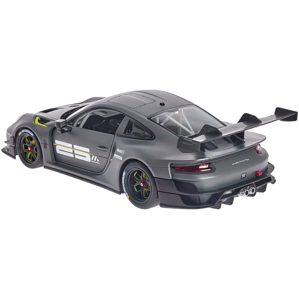Машинка Rastar Porsche 911 GT2 RS Clubsport 25 1:14 Серый - фото 4