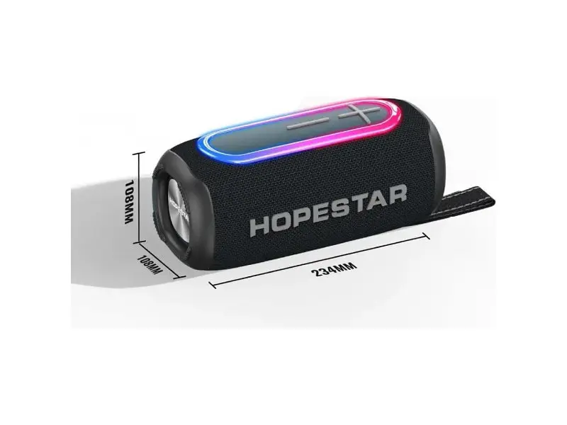Портативна колонка Hopestar P60 Black - фото 5