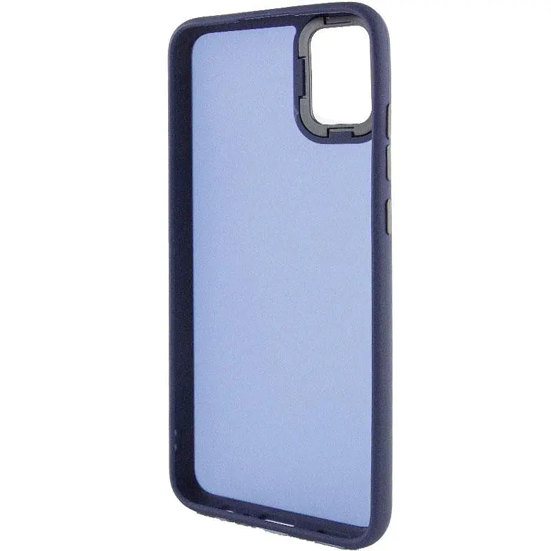 Чохол TPU+PC Lyon Frosted для Samsung Galaxy A07 Navy Blue - фото 3