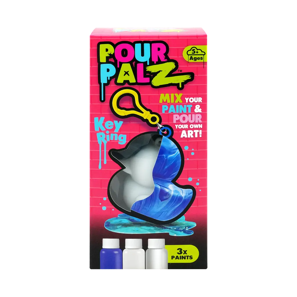 Pour Palz Набір для творчості Флюїд Арт - Брелок Каченя ToyMonster Art.GS-G26262 - фото 10