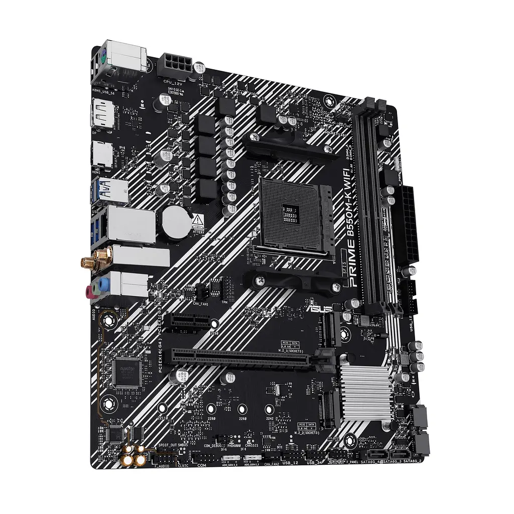 Материнська плата Asus Prime B550M-K WiFi Socket AM4 - фото 4