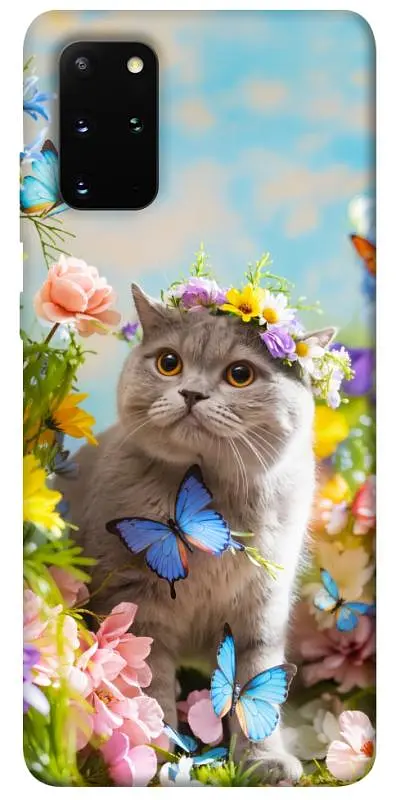 Чехол Demsky Spring cat для Samsung Galaxy S20+ - фото 1