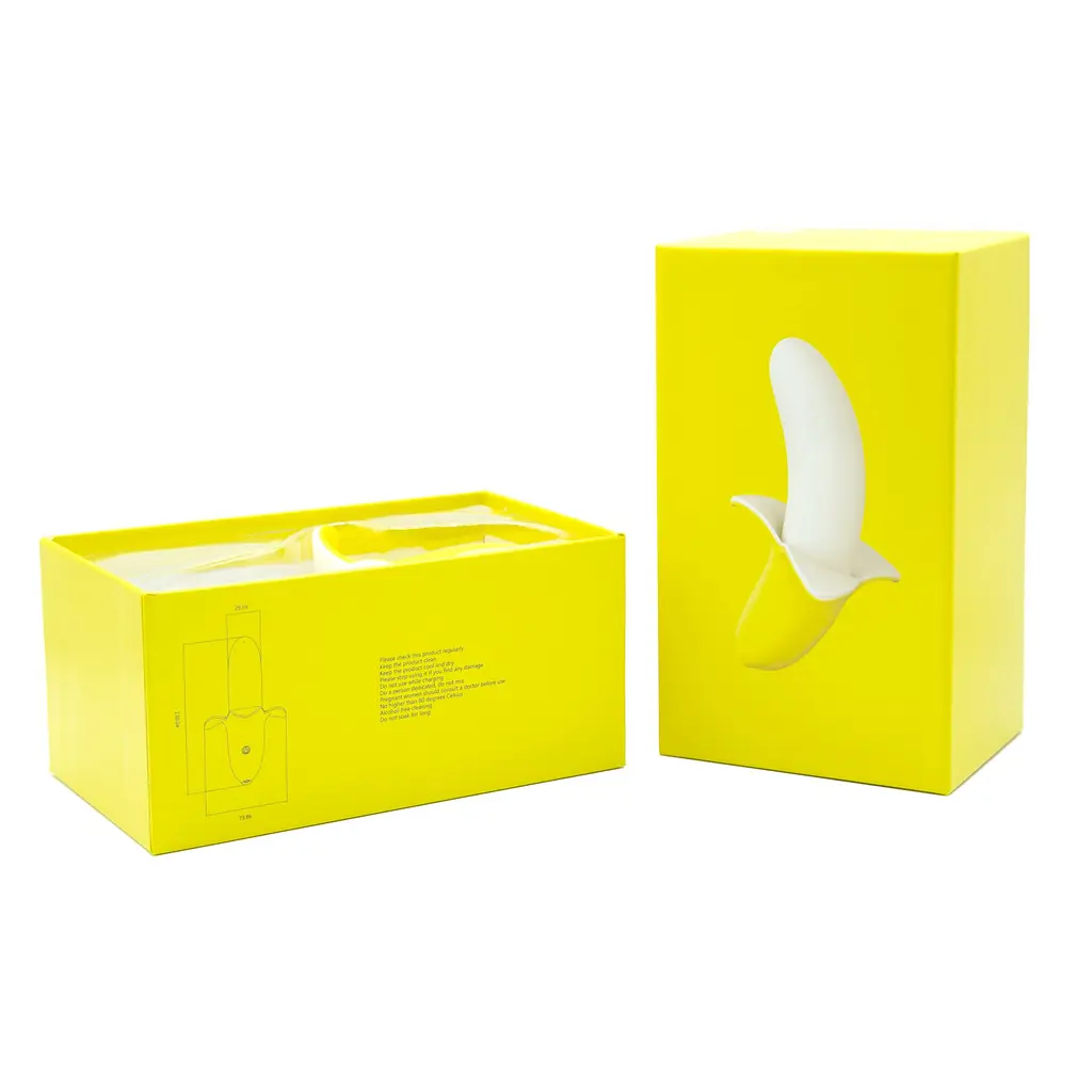 Вібратор-банан Banana Bliss Mini Silicone Vibrator, вагінально-кліторальна стимуляція, 10 режимів - фото 9