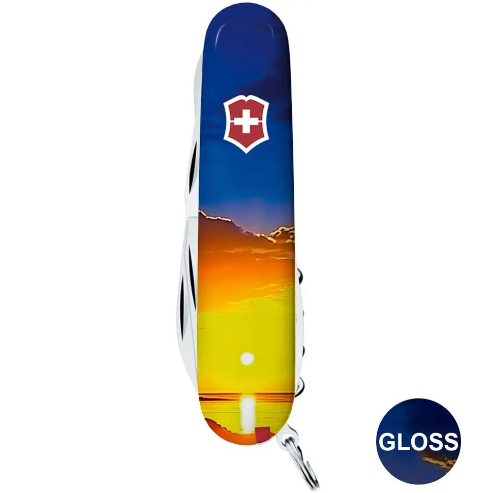 Ніж Victorinox Climber Ukraine 91мм 14функ Світанок - фото 3