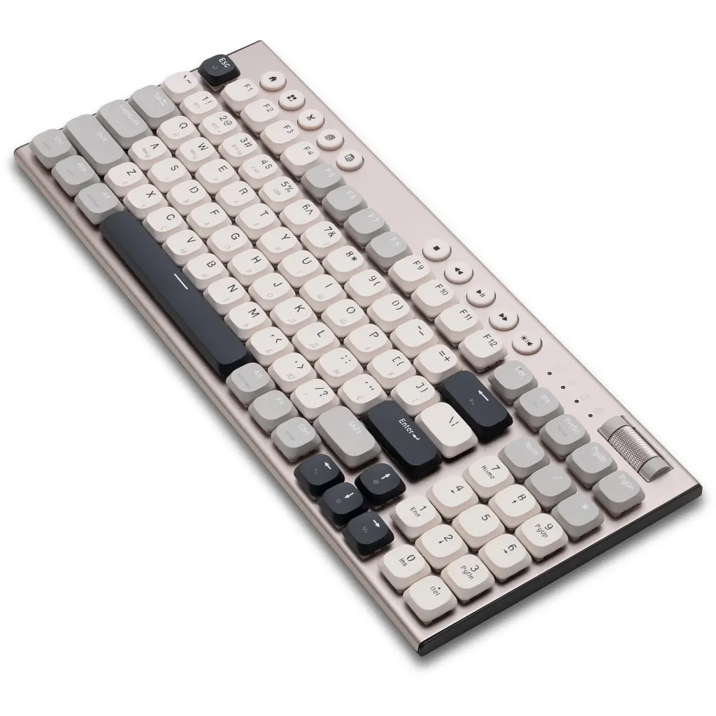 Клавіатура Thunderobot K96 Tri-mode Red Switch UA Grey (6932066308230) - фото 6