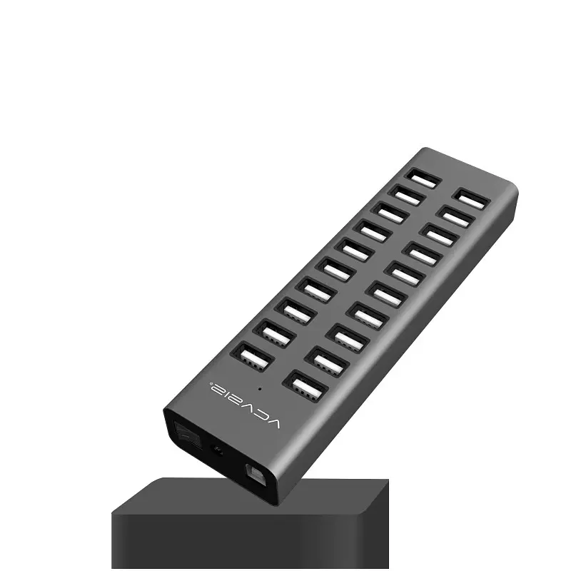 USB hub Acasis H037 на 20 USB портов (Серый) - фото 2