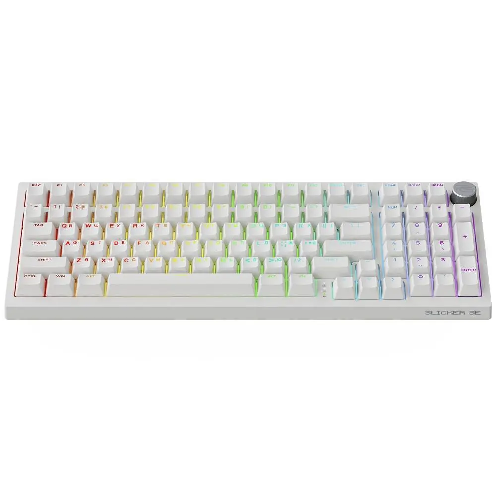 Клавіатура Proove Gaming Slicker Special Edition (Ukraine Layout) White (WKSLSE022402) - фото 2