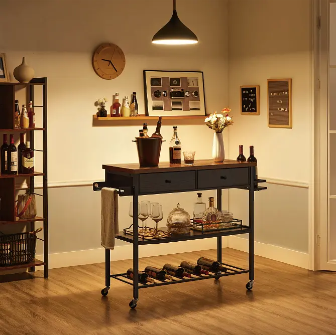 Стелаж візок Leobert Cosmo кухонний в стилі Loft - фото 6