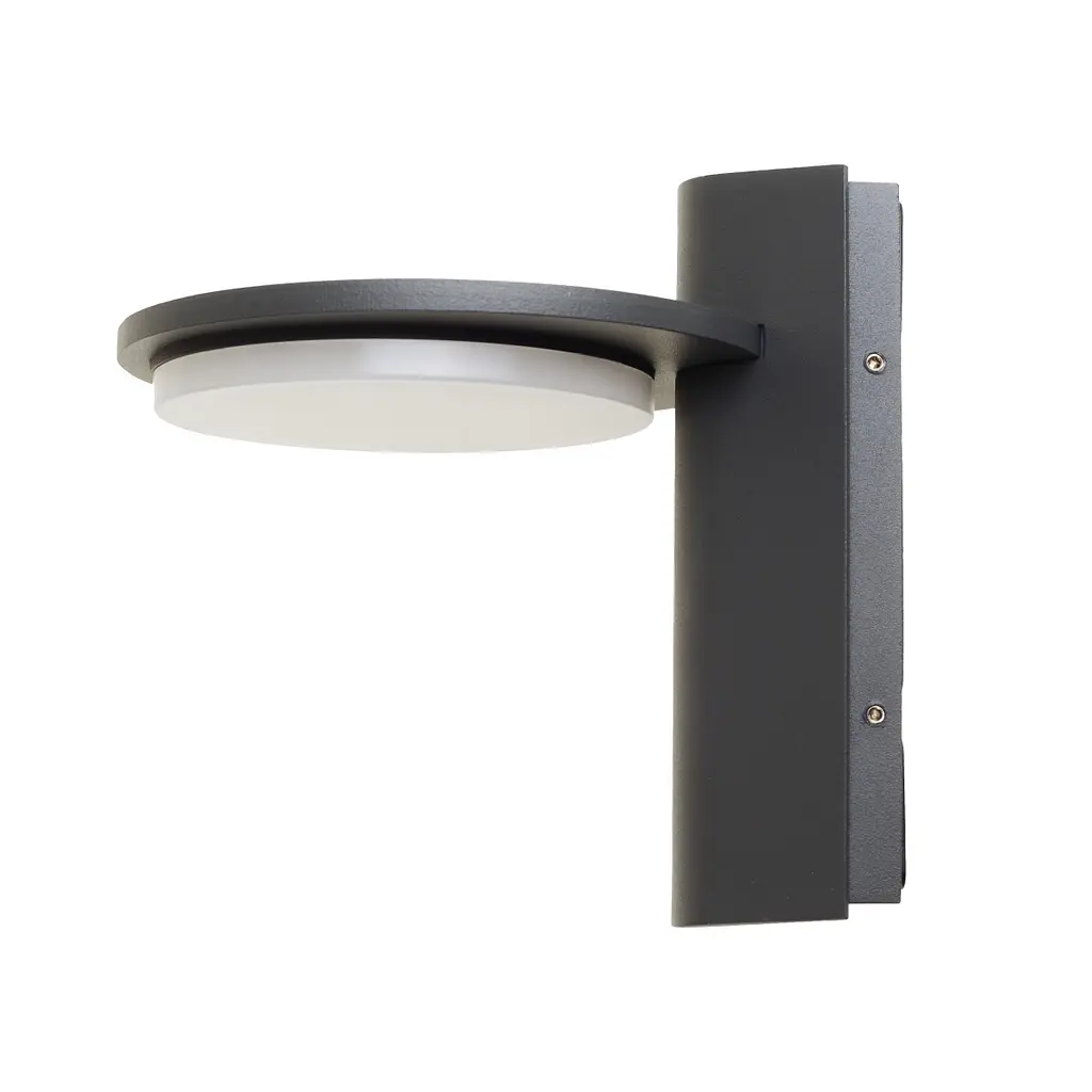 Світильник Brille фасадний LED 13W IP54 CW Dark Grey (PL-26) - фото 7
