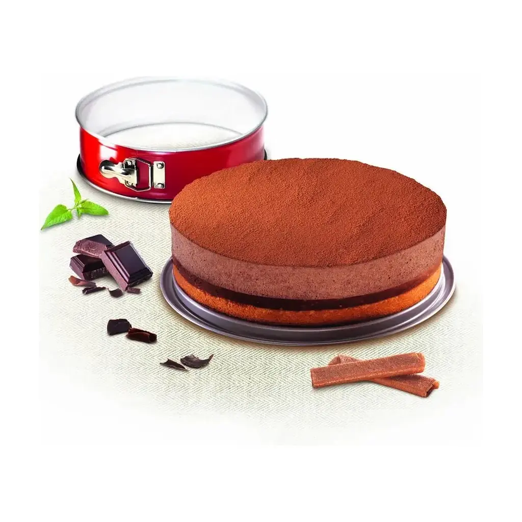 Форма для випікання Tefal DeliBake, кругла, знімне дно, 19см червоний (J1641174) - фото 5