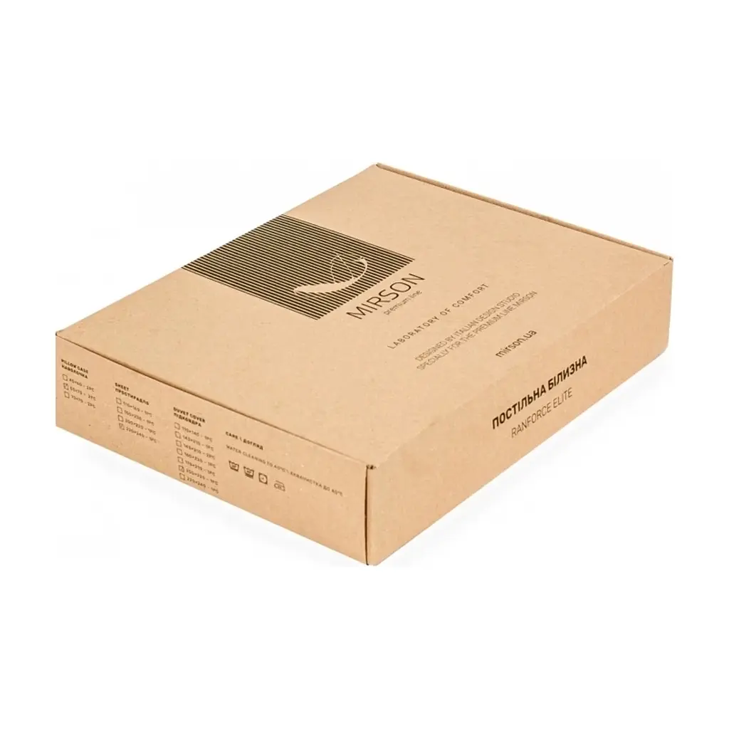 Постільна білизна MirSon Ranforce Elite 18-691 Renata 143х210 (2200004669380) - фото 7
