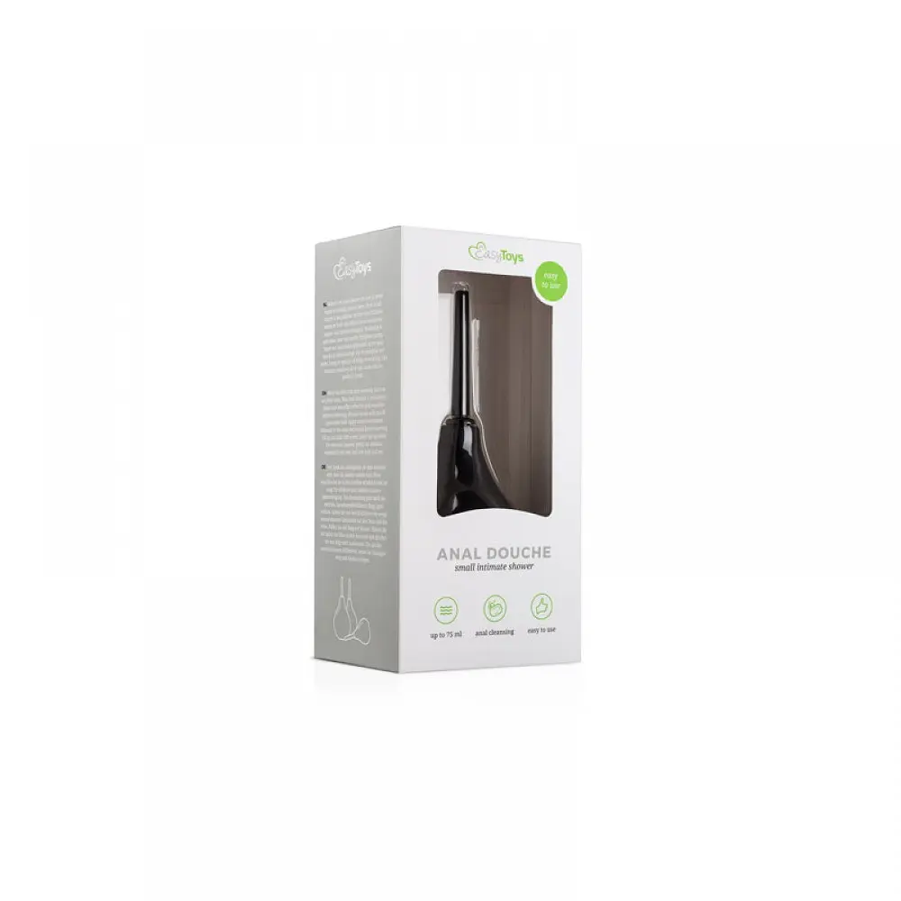 Анальний душ Easytoys Black Anal Douche Small - фото 6