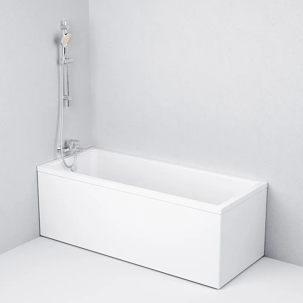 Ванна акриловая Am.Pm Gem 170x75 см белый W90A-170-075W-A, Белый - фото 4