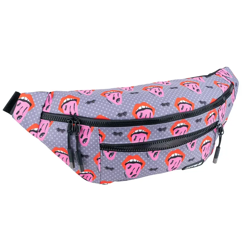 Сумка-бананка Kite Education teens 2590 сіро-рожева (K22-2590) - фото 4