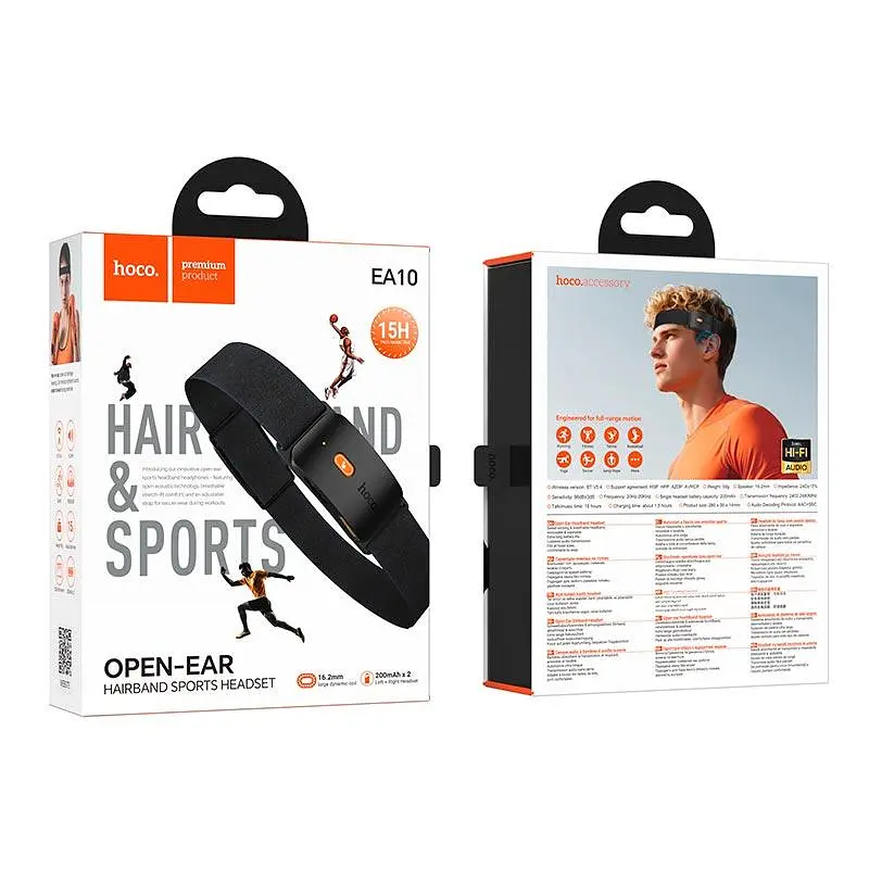 Навушники HOCO Energica hairband sports BT headset EA10 BT5.4, 15h - фото 2