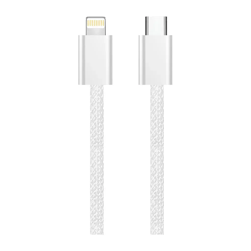 Дата кабель USB-C to Lightning 1.0m 27W grey ColorWay (CW-CBPDCL061-GR) - фото 7