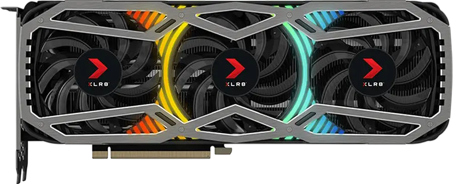 Відеокарта GeForce RTX 3080 10GB PNY XLR8 Revel Epic-X (VCG308010LTFXPPB) Б/В - фото 2