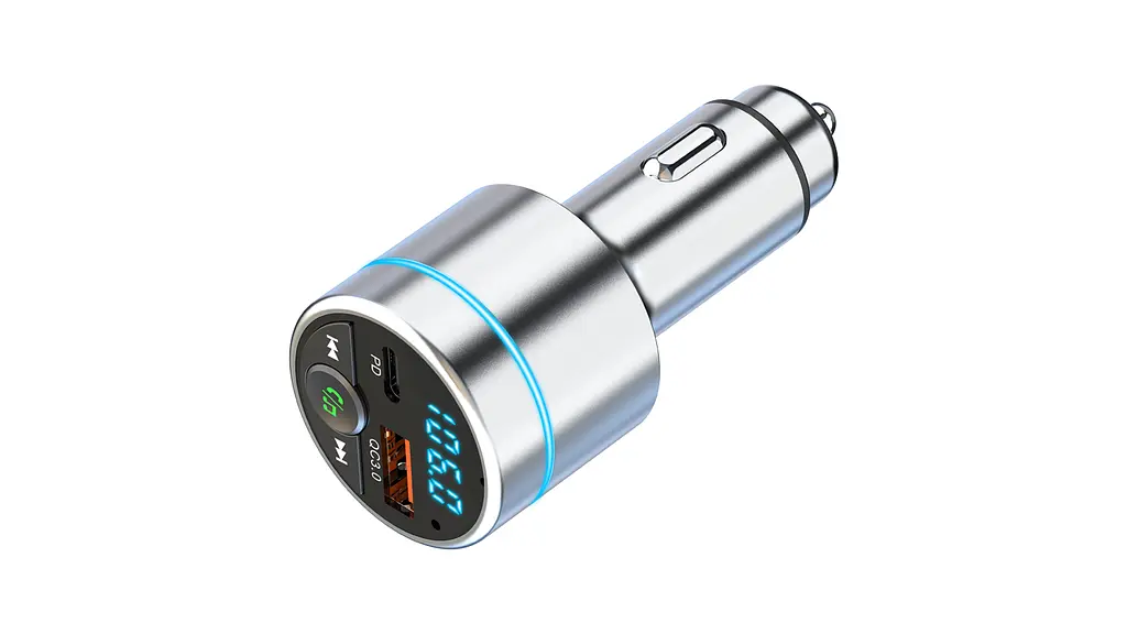 FM-трансмиттер Aspiring Wave 5 PD 20W Металлический корпус - фото 2