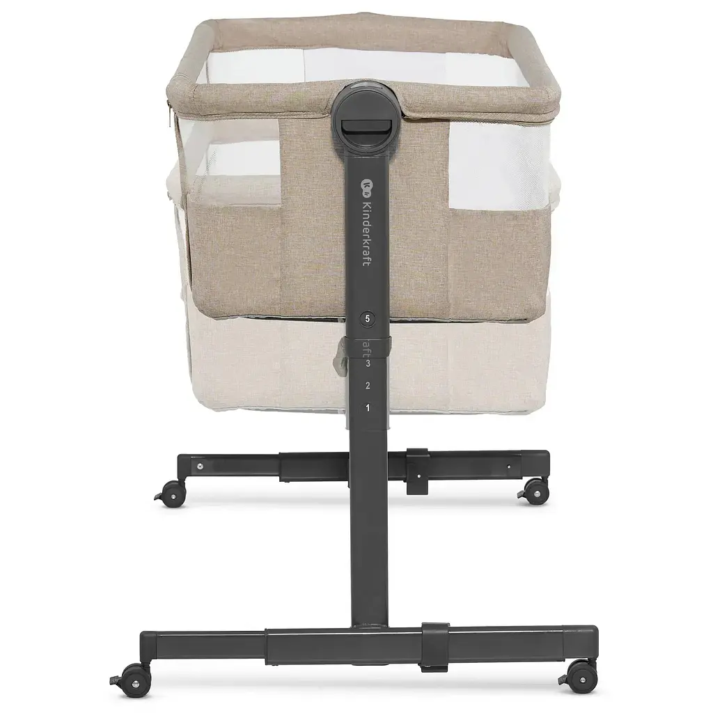 Приставная кроватка-люлька Kinderkraft Neste Up 2 Beige (KLNEUP02BEG0000) - фото 3