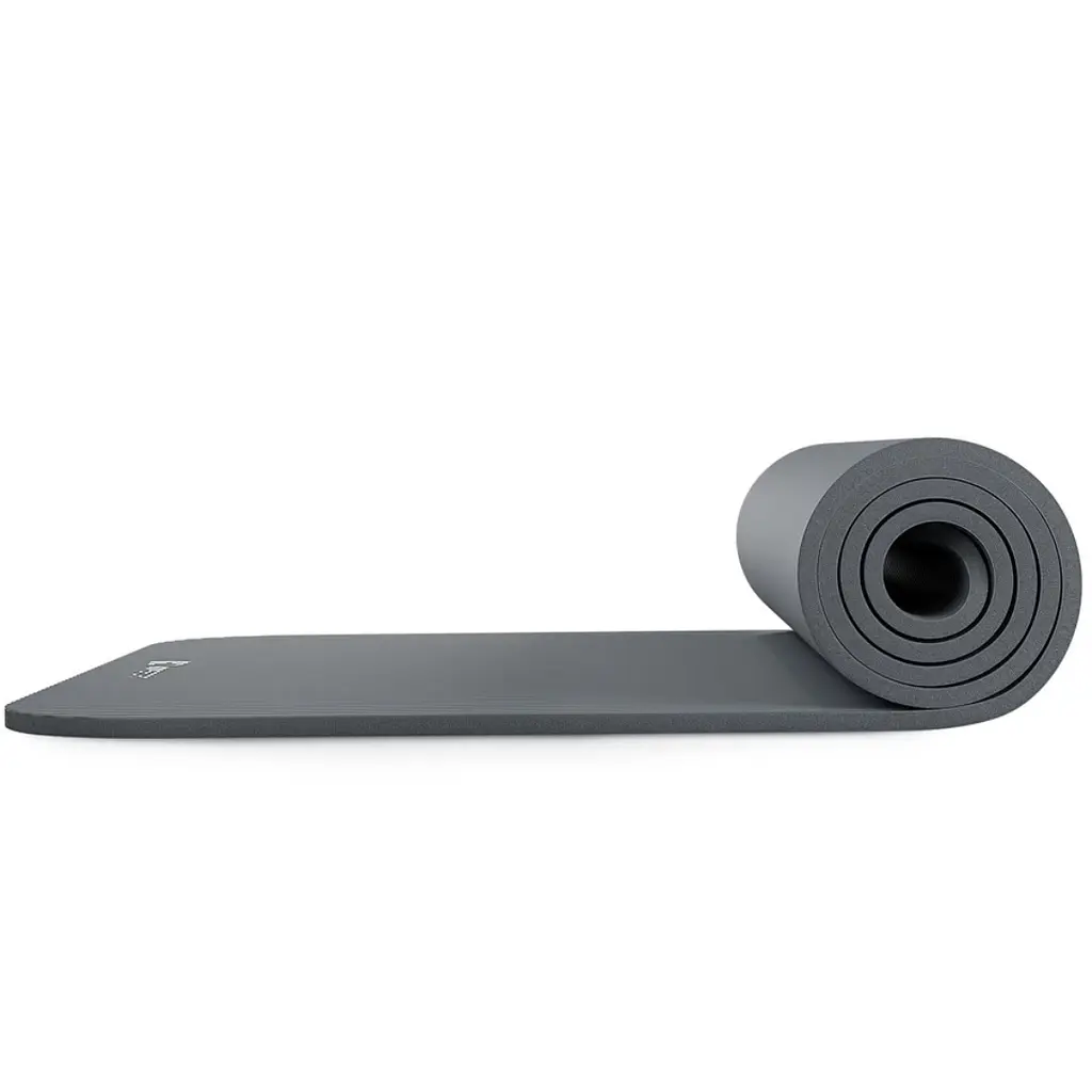 Коврик для йоги Hop-Sport HS-NB010GM NBR 1см графітовий - фото 4