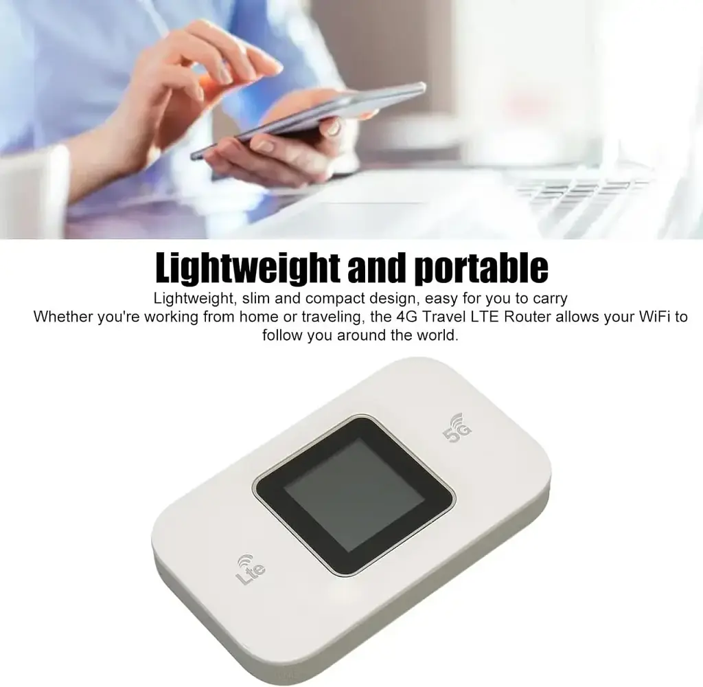 Портативний маршрутизатор GOWENIC H809Pro 4G WiFi, точка доступу Mobile WiFi, зі слотом для SIM-карти для Windows для Linux - фото 3