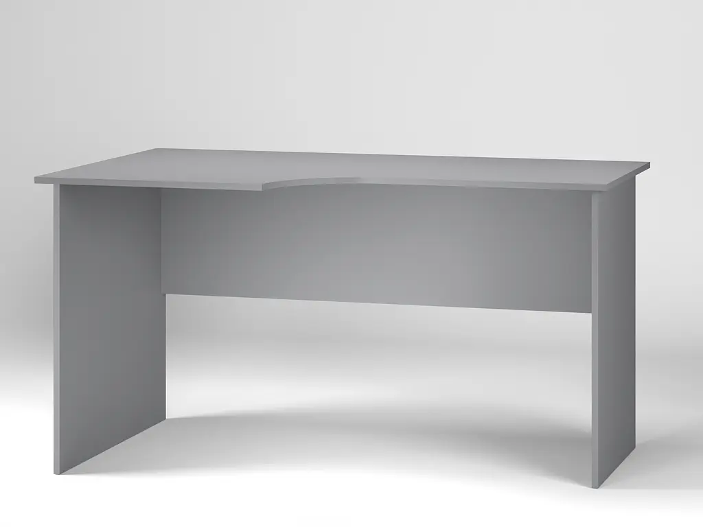 Стол угловой Левый ОП-201 Orange-Line 1400х840/600х750 Серая мышка - фото 2